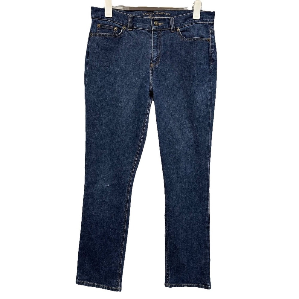 Lauren Jeans Co. Ralph Lauren Denim Jeans Women's Size 6 Straight Leg 5 Pockets